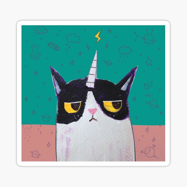 Caticorn Sticker
