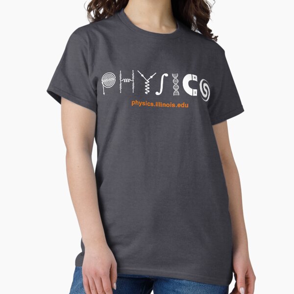 Vista previa del artículo con la obra «Mayor orgullo de la física», diseñado y vendido por UIUC Physics Student Advisory Board.