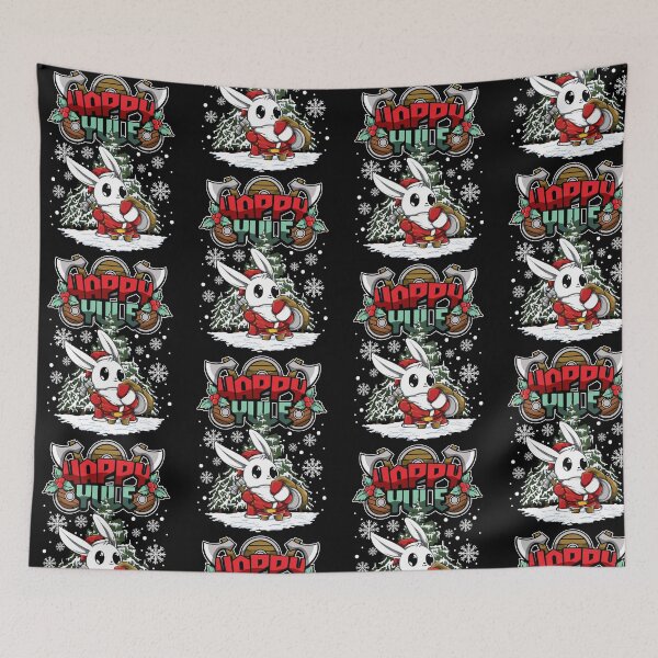 Item preview, Happy Yule - Viking Christmas - Rabbit designed and sold by anziehend.