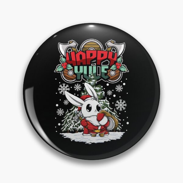 Item preview, Happy Yule - Viking Christmas - Rabbit designed and sold by anziehend.