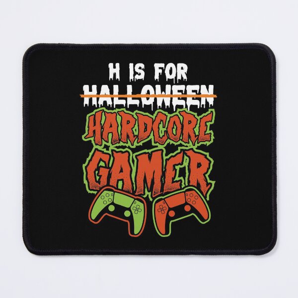 Item preview, H Is For Hardcore Gamer Funny Halloween Video Games Lovers Gift For Boys And Girls designed and sold by Theobsessed01.