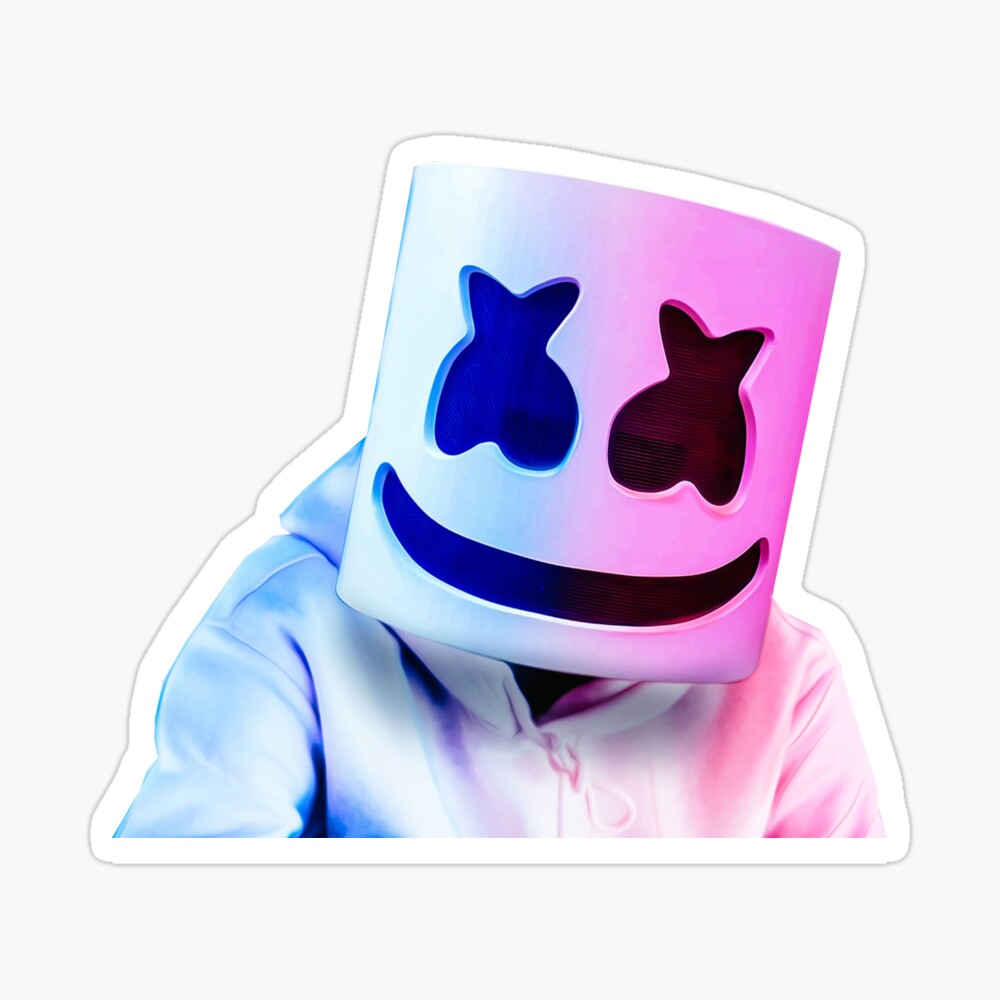 Marshmello art poster fortnite skin season logo high quality