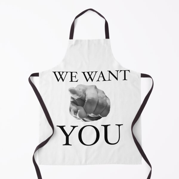 Item preview, We Want You Slogan designed and sold by Englishmistress.