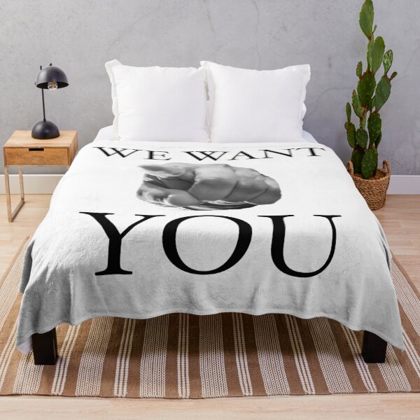 Item preview, We Want You Slogan  designed and sold by Englishmistress.