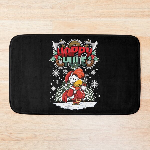 Item preview, Happy Yule - Viking Christmas - Chicken designed and sold by anziehend.