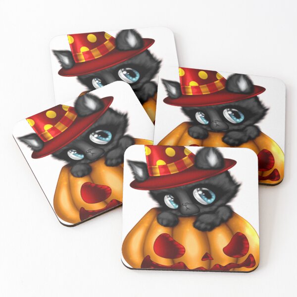 Item preview, Cute Black Cat Halloween designed and sold by X Top.