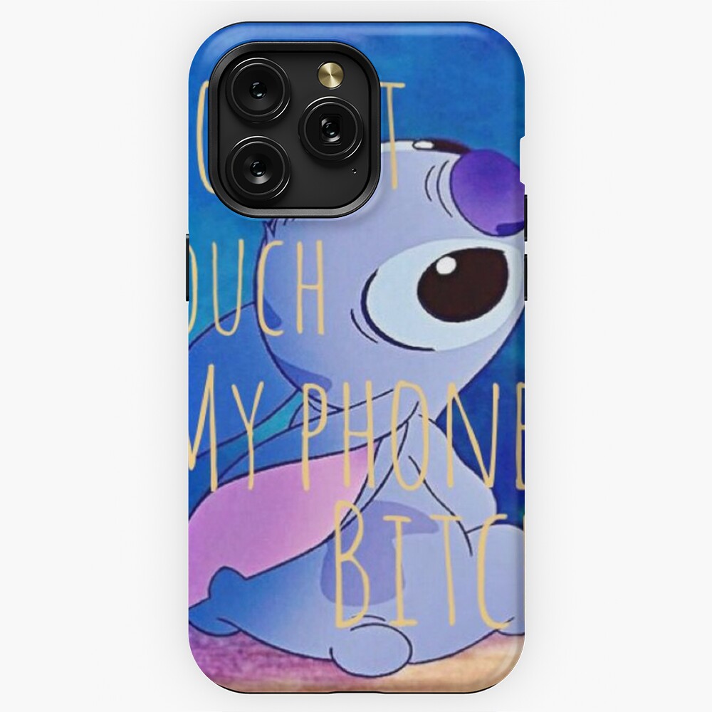 DISNEY STITCH DONT TOUCH MY PHONE iPhone 6 / 6S Plus Case Cover