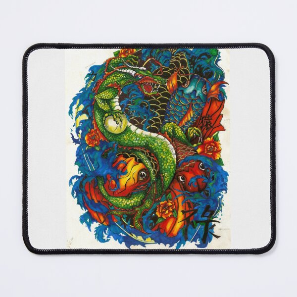 Item preview, Fishing for Dragons| Perfect Gift|dragon tattoo designed and sold by carorowen.