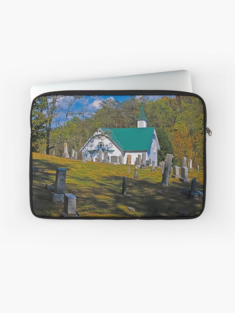 Thumbnail 1 of 2, Laptop Sleeve, Mount Olive UMC, Jarvisville West Virginia designed and sold by mtbearded1.