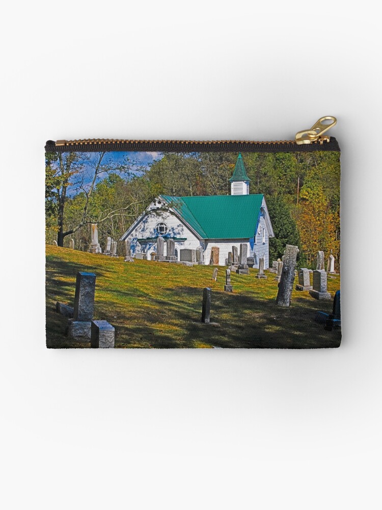 Thumbnail 1 of 4, Zipper Pouch, Mount Olive UMC, Jarvisville West Virginia designed and sold by mtbearded1.