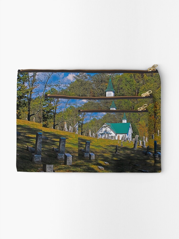 Thumbnail 2 of 4, Zipper Pouch, Mount Olive UMC, Jarvisville West Virginia designed and sold by mtbearded1.