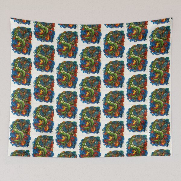 Item preview, Fishing for Dragons| Perfect Gift|dragon tattoo designed and sold by carorowen.