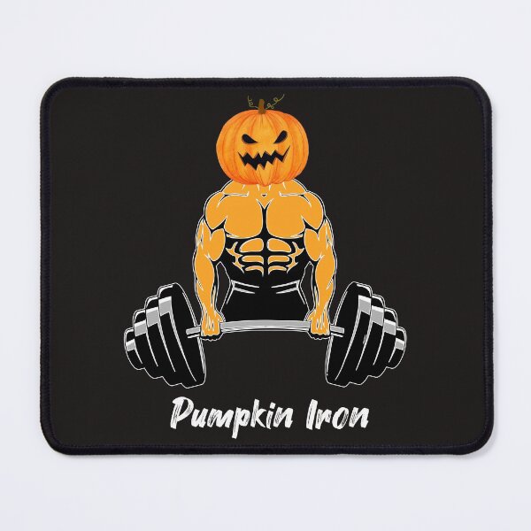 Item preview, Halloween pumpkin Iron Mens Fitness- halloween shirt designed and sold by justbegreat ★★★★★.