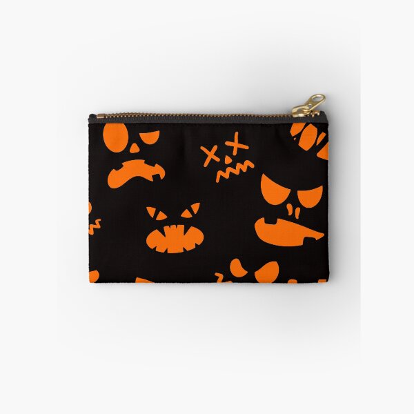 Item preview, Halloween - Jack O Lantern Face Pattern Orange designed and sold by WearWolfDesigns.