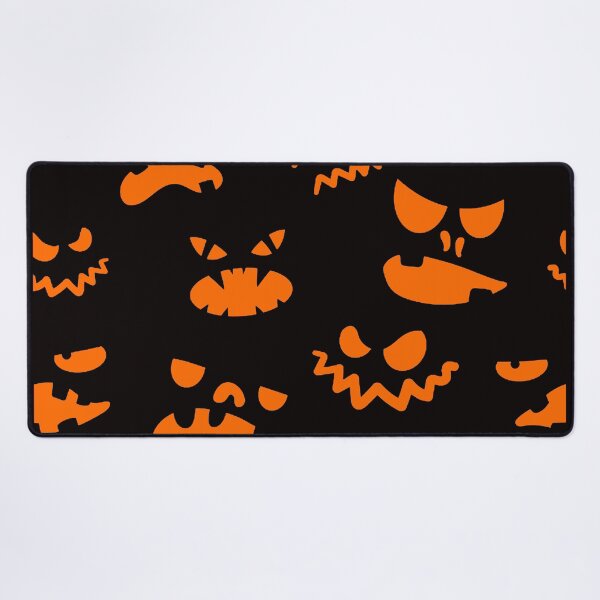 Item preview, Halloween - Jack O Lantern Face Pattern Orange designed and sold by WearWolfDesigns.