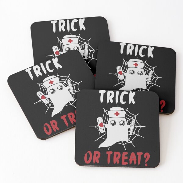 Item preview, Trick Or Treat Halloween Nurse Ghost designed and sold by Fabvity.