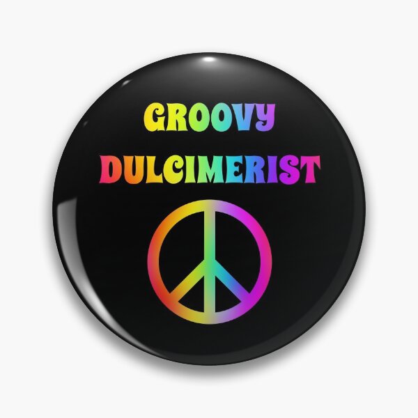 Item preview, Groovy Dulcimerist Peace Halloween Party Retro Vintage designed and sold by ojdart.