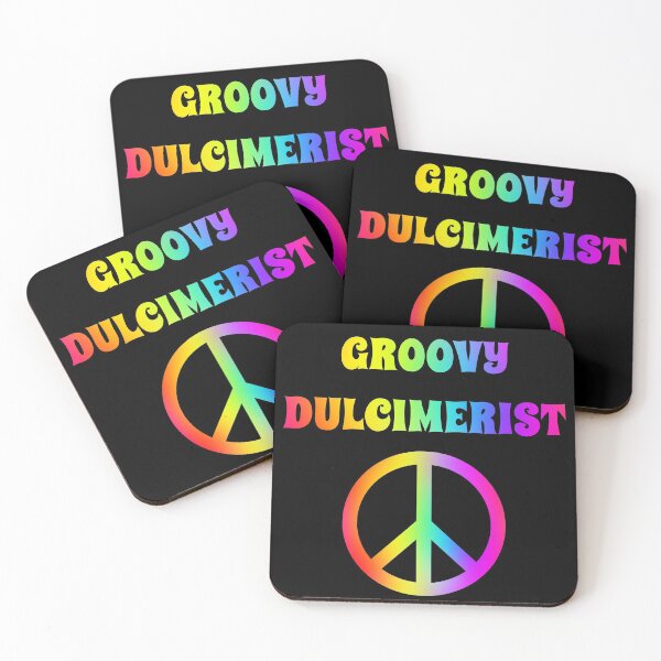 Item preview, Groovy Dulcimerist Peace Halloween Party Retro Vintage designed and sold by ojdart.