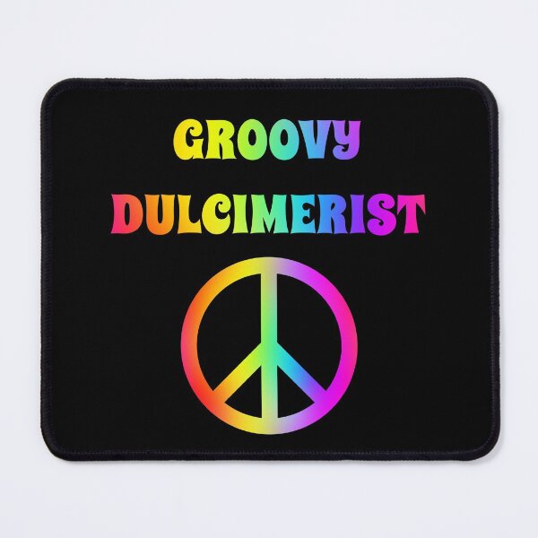 Item preview, Groovy Dulcimerist Peace Halloween Party Retro Vintage designed and sold by ojdart.
