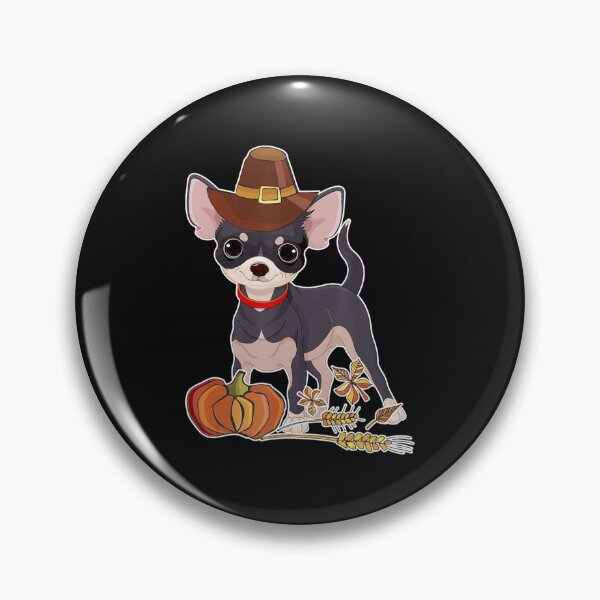Item preview, Pilgrim Chihuahua Pumpkin Thanksgiving Fall designed and sold by Ngothaovinh.
