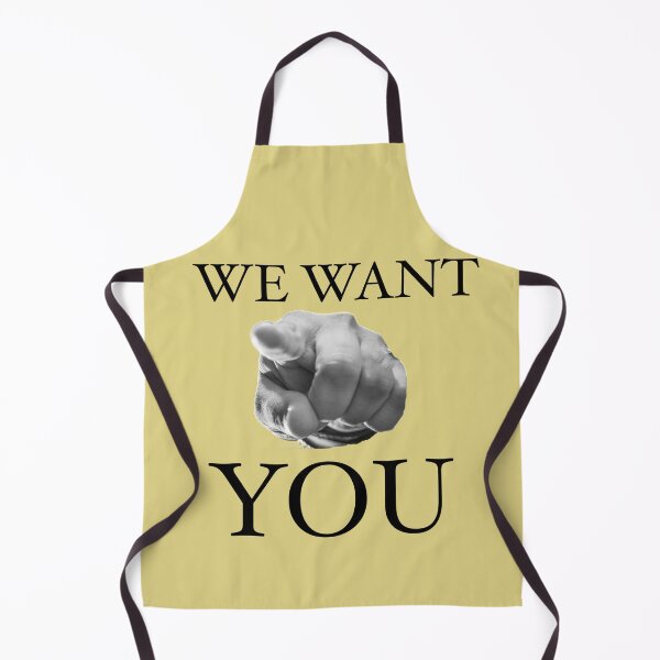 Item preview, We Want You Slogan designed and sold by Englishmistress.