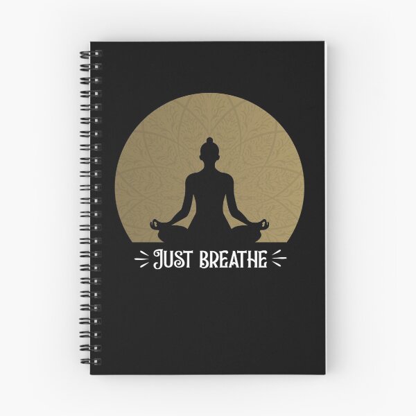 Item preview, Just Breathe, Meditation lovers designed and sold by Salman Hino.