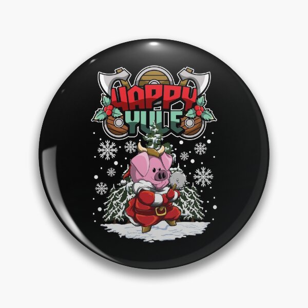 Item preview, Happy Yule - Viking Christmas - Piglet designed and sold by anziehend.