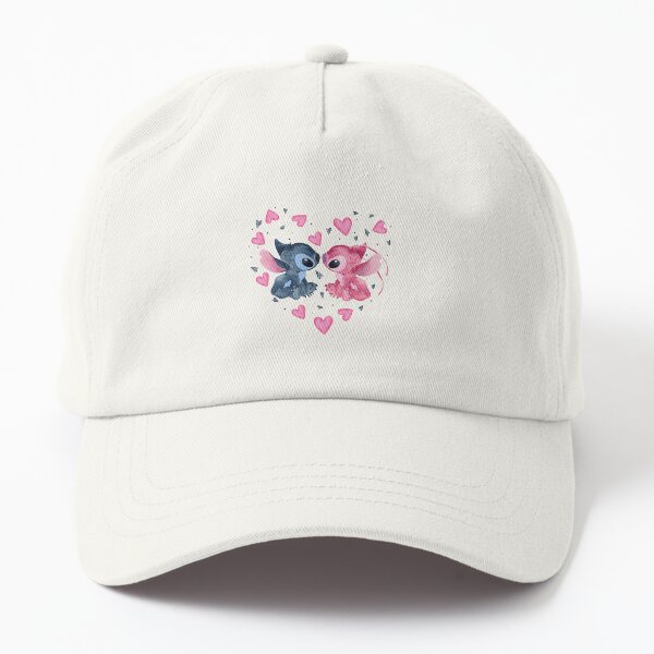 Lilo and Stitch Magic Kingdom Digital Watercolor Dad Hat