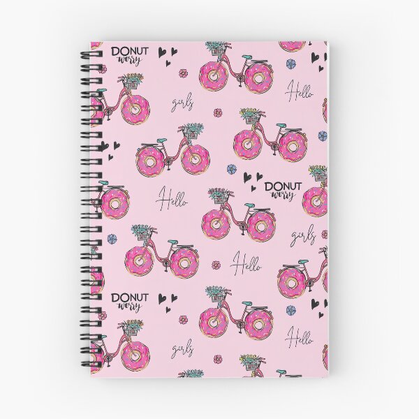 Item preview, Romantic Donuts Pattern Pink, Pink Background, Donut, Pattern, Bike designed and sold by graphic-genie.