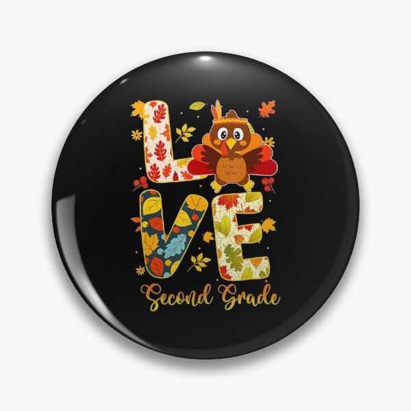 Item preview, Love Second Grade Teacher Student Thanksgiving designed and sold by Nguyenvanhai.