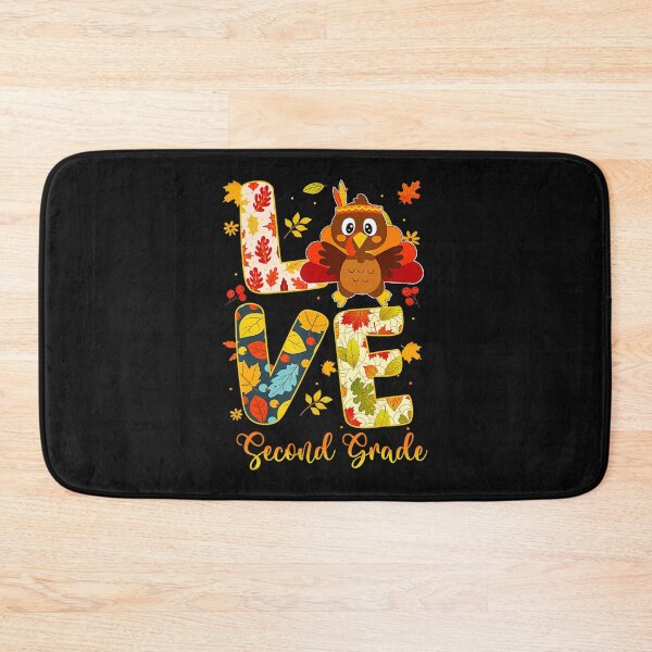 Item preview, Love Second Grade Teacher Student Thanksgiving designed and sold by Nguyenvanhai.
