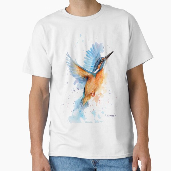 Item preview, Kingfisher watercolour designed and sold by sarahstribb.
