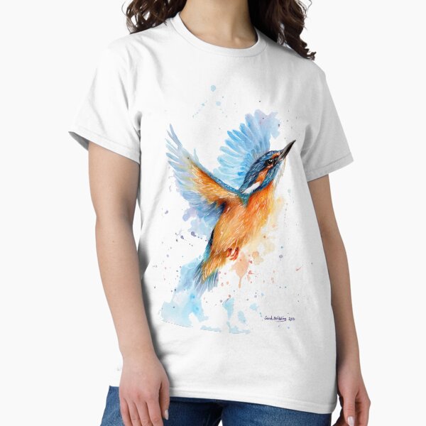 Item preview, Kingfisher watercolour designed and sold by sarahstribb.