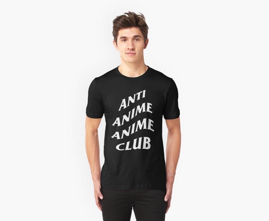 "Alt. Anti Anime Anime Club" T-Shirts & Hoodies by crystalblister