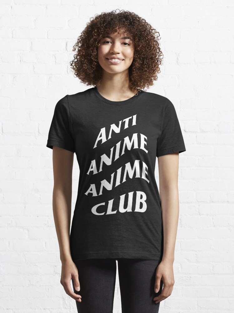 "Alt. Anti Anime Anime Club" T-shirt by crystalblister | Redbubble