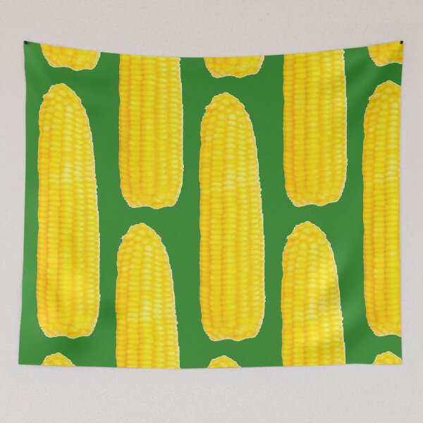 Item preview, corn on the cob, yellow corn, corn kernels, buttered corn, ear of corn, corn, Tom Keys designed and sold by Nostrathomas66.