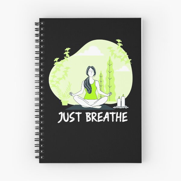Item preview, Just Breathe, Meditation Lovers designed and sold by Salman Hino.