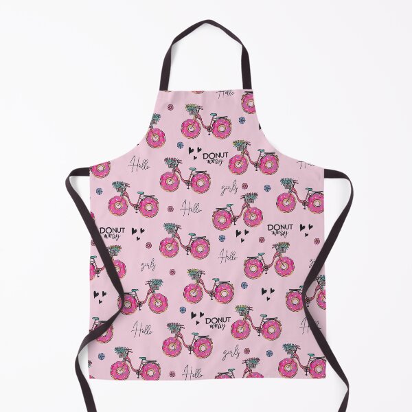 Item preview, Romantic Donuts Pattern Pink, Pink Background, Donut, Pattern, Bike designed and sold by graphic-genie.