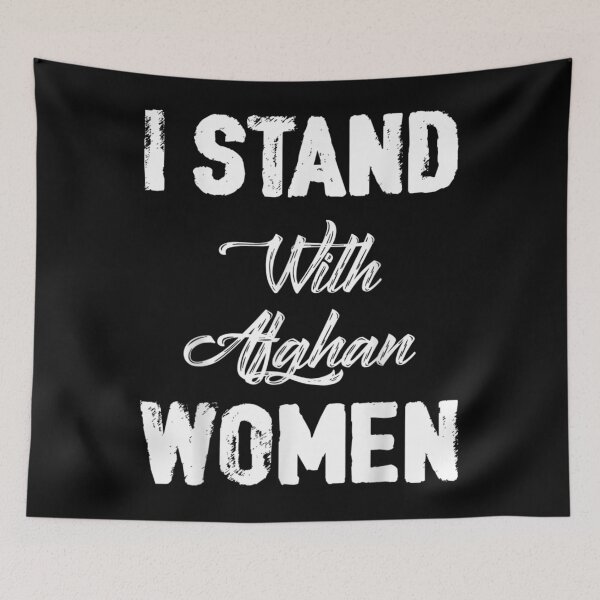 Item preview, I Stand With Afghan Women designed and sold by tommyrbarke23.