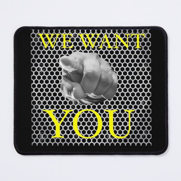 Item preview, We Want You Slogan designed and sold by Englishmistress.