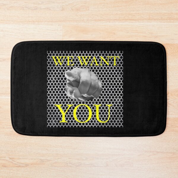 Item preview, We Want You Slogan  designed and sold by Englishmistress.