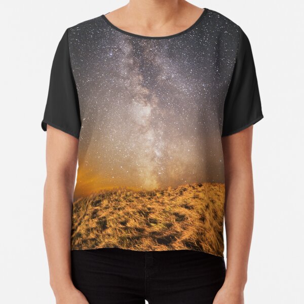 UK South Coast Milky Way Chiffon Top