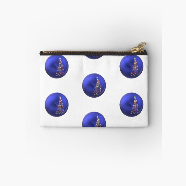 Item preview, christmas decorate blue ball tree designed and sold by miaterinka.