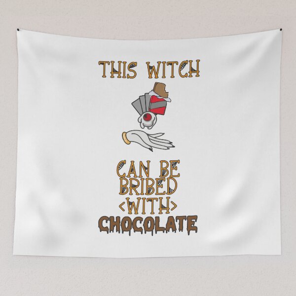 Item preview, Halloween This Witch Can Be Bribed With Chocolate designed and sold by bahicharafe.