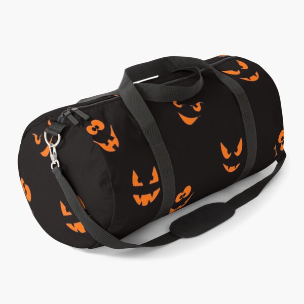 Item preview, Halloween - Creepy Face Pattern Orange designed and sold by WearWolfDesigns.
