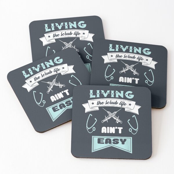 Item preview, Living scrub life Medical Nurse designed and sold by BanDicker.