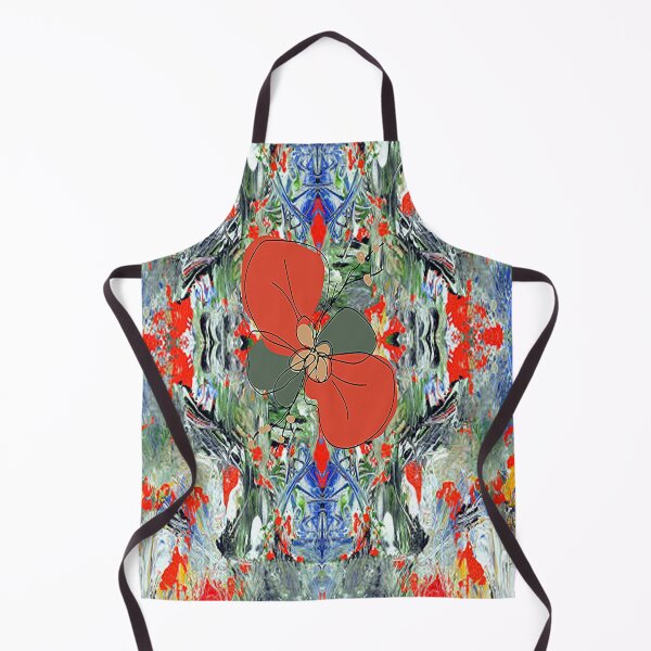 Item preview, Abstract Flower on Psychedelic Seamless Pattern, Graphic Psychedelic Abstract Art, Inspired by Nature-floral abstract art, Graphic Psychedelic Abstract Art, Inspired by Nature-floral abstract art designed and sold by Adri Barnard.