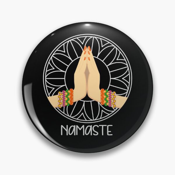 Item preview, Namaste, Yoga Lovers designed and sold by Salman Hino.