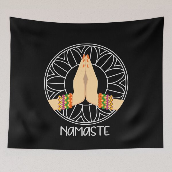 Item preview, Namaste, Yoga Lovers designed and sold by Salman Hino.