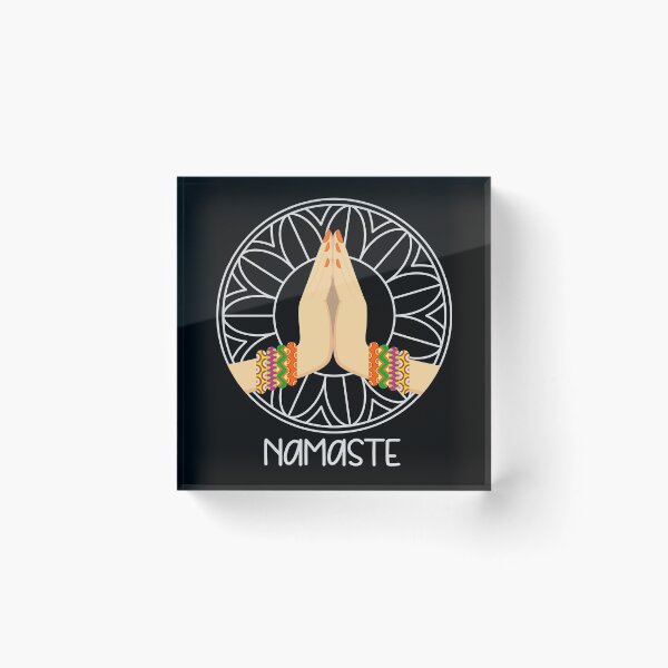 Item preview, Namaste, Yoga Lovers designed and sold by Salman Hino.